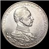 Image 1 : 1913A .482oz Silv. Germany Prussia 3 Mark CHOICE BU