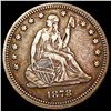 Image 1 : 1878-CC Seated Liberty Quarter LIGHTLY CIRCULATED