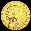 Image 1 : 1914-D $2.50 Gold Quarter Eagle CLOSELY UNCIRCULATED
