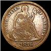 Image 1 : 1876-CC Seated Liberty Dime NICELY CIRCULATED