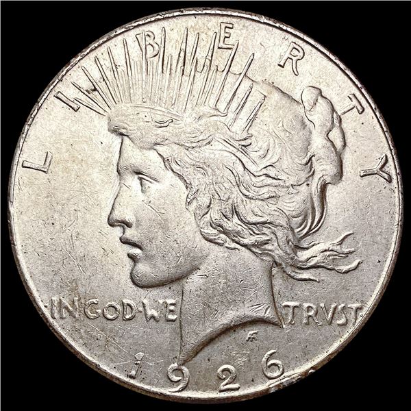 1926-S Silver Peace Dollar CLOSELY UNCIRCULATED