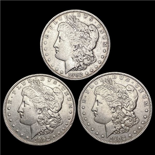 [3] 1902 Morgan Silver Dollar HIGH GRADE