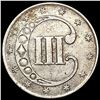 Image 2 : 1852 Silver Three Cent CLOSELY UNCIRCULATED