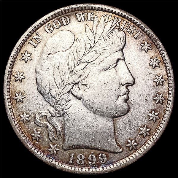 1899 Barber Half Dollar CLOSELY UNCIRCULATED