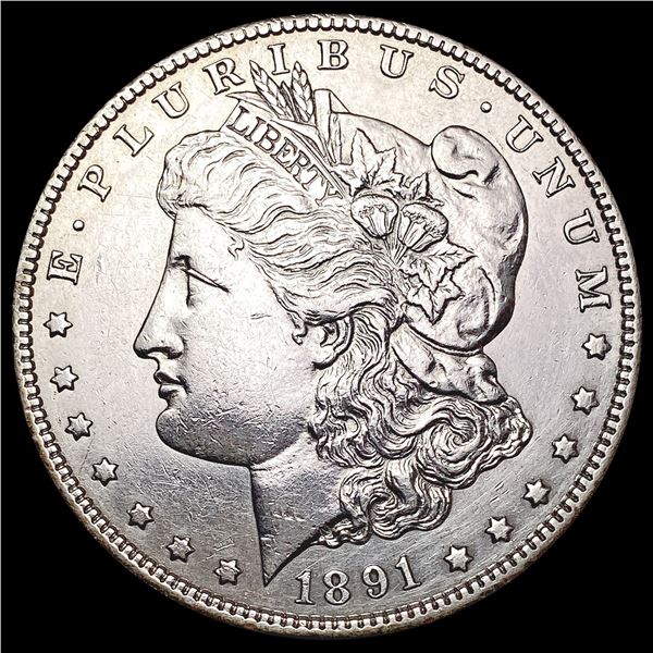 1891-S Morgan Silver Dollar UNCIRCULATED