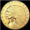 Image 1 : 1914 $2.50 Gold Quarter Eagle CLOSELY UNCIRCULATED