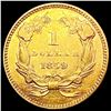 Image 2 : 1859 Rare Gold Dollar CLOSELY UNCIRCULATED