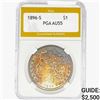 1896-S Morgan Silver Dollar PGA AU55