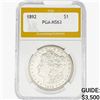 1892 Morgan Silver Dollar PGA MS63