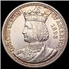 1893 Isabella Silver Quarter UNCIRCULATED
