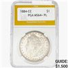 Image 1 : 1884-CC Morgan Silver Dollar PGA MS64+ PL