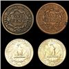 Image 2 : 1842-1936 Varied US Coinage Lot [4 Coins] HIGH GRADE