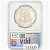 Image 2 : 1876 Silver Trade Dollar PGA MS64+