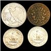 Image 2 : 1805-1938 Varied US Coinage Lot [4 Coins] HIGH GRADE