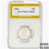 1882 Seated Liberty Quarter PGA PR65 CAMEO