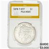 1878 7/8 TF Morgan Silver Dollar PGA MS65