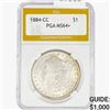 1884-CC Morgan Silver Dollar PGA MS64+