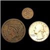 Image 1 : 1841-1936 US Type Coinage Lot [3 Coins] HIGH GRADE