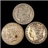 Image 1 : 1879-1926 US Silver Dollar Lot [3 Coins] HIGH GRADE