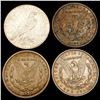Image 2 : 1880-1923 US Silver Dollar Lot [4 Coins] HIGH GRADE