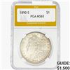 Image 1 : 1890-S Morgan Silver Dollar PGA MS65