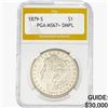 Image 1 : 1879-S Morgan Silver Dollar PGA MS67+ DMPL