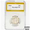 Image 1 : 1924 Standing Liberty Quarter PGA MS63 FH