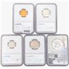 Image 2 : [5]1967 U.S. SMS Set [1C-50C] NGC MS67