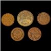 Image 2 : [5] 1863 Varied Civil War Token Lot HIGH GRADE
