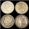 Image 1 : [4] 1894-1923 US Silver Dollar Lot [4 Coins] HIGH GRADE