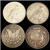 Image 2 : [4] 1894-1923 US Silver Dollar Lot [4 Coins] HIGH GRADE