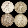 Image 2 : [4] 1880-1935 US Silver Dollar Lot HIGH GRADE
