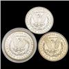 Image 2 : [3] 1885-1921 Morgan Silver Dollar UNCIRCULATED