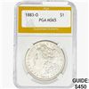 Image 1 : 1883-O Morgan Silver Dollar PGA MS65
