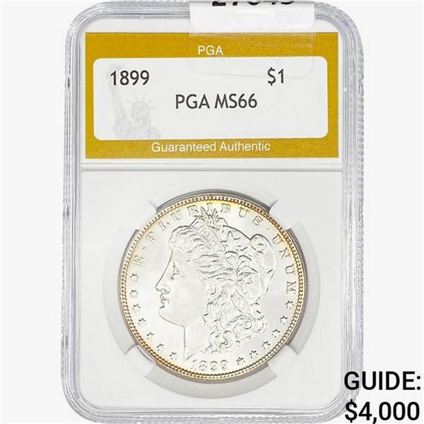 1899 Morgan Silver Dollar PGA MS66