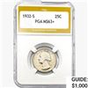 1932-S Washington Silver Quarter PGA MS63+