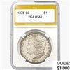 Image 1 : 1878-CC Morgan Silver Dollar PGA MS61