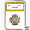 Image 1 : 1927 Standing Liberty Quarter PGA MS62