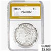 1883-S Morgan Silver Dollar PGA MS62