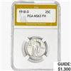 1918-D Standing Liberty Quarter PGA MS63 FH