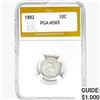 Image 1 : 1882 Seated Liberty Dime PGA MS65