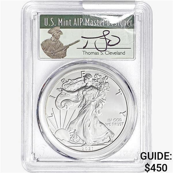 2021-S Silver Eagle PCGS MS70