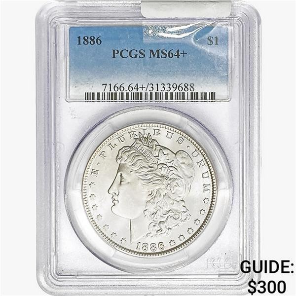 1886 Morgan Silver Dollar PCGS MS64