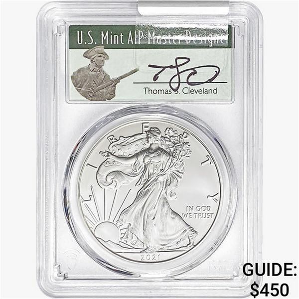 2021-S Silver Eagle PCGS MS70