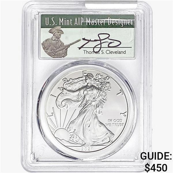2021-S Silver Eagle PCGS MS70