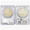 Image 2 : [2] 1921 Morgan Silver Dollar PCGS MS63/64