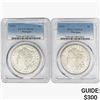 Image 1 : [2] 1921 Morgan Silver Dollar PCGS MS64