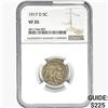 Image 1 : 1917-D Buffalo Nickel NGC VF35
