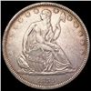Image 1 : 1839 Seated Liberty Half Dollar CLOSELY UNCIRCULATED