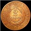 Image 2 : 1867 Two Cent Piece LIGHTLY CIRCULATED